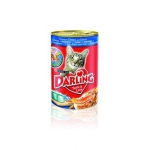 Darling (Дарлінг) Консервований повнораціонний корм для котів з рибою та морквою 400 г